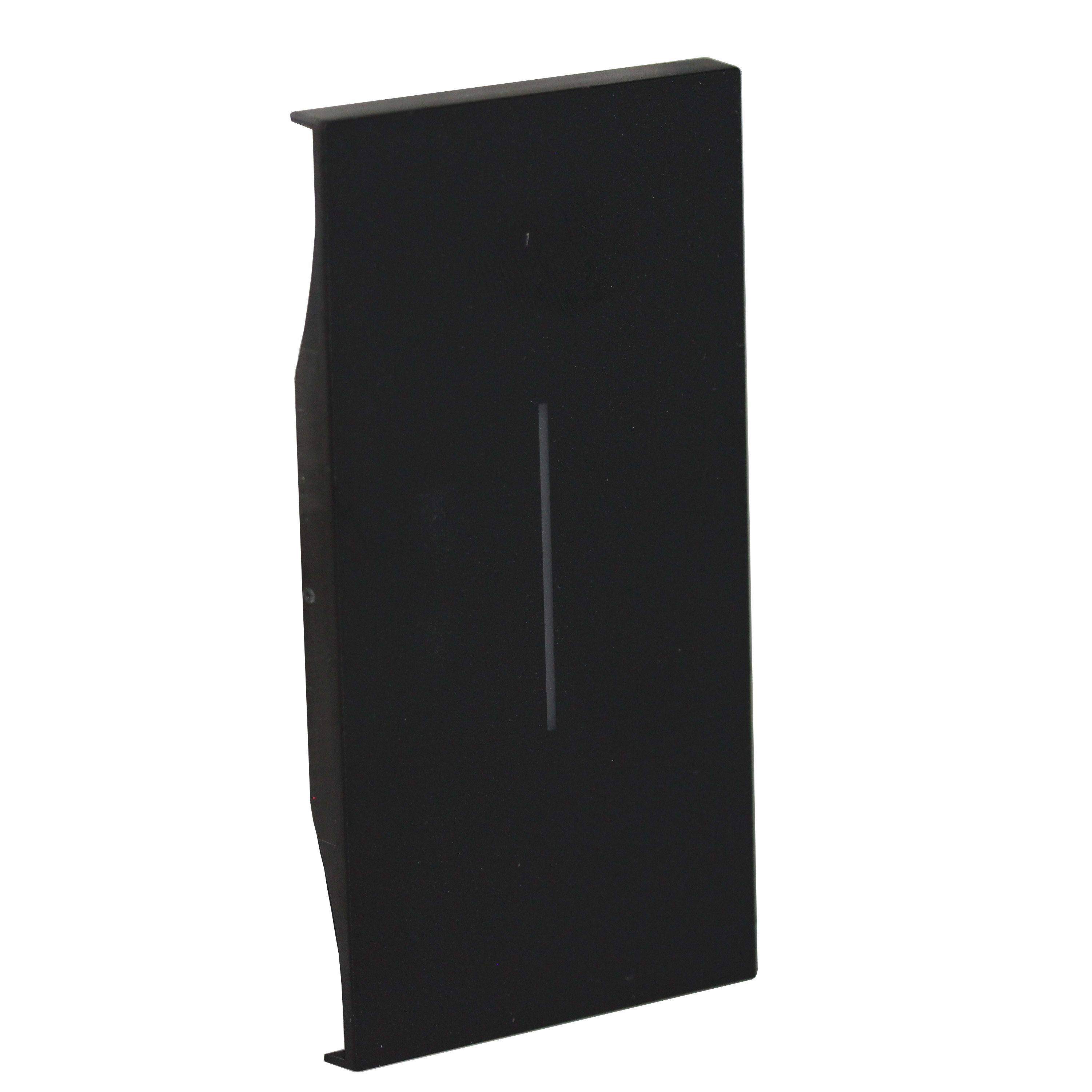 Bticino - Enjoliveur Living Now neutre MyHOME_Up 2 modules - noir