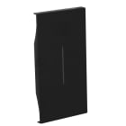 Bticino - Enjoliveur Living Now neutre MyHOME_Up 2 modules - noir