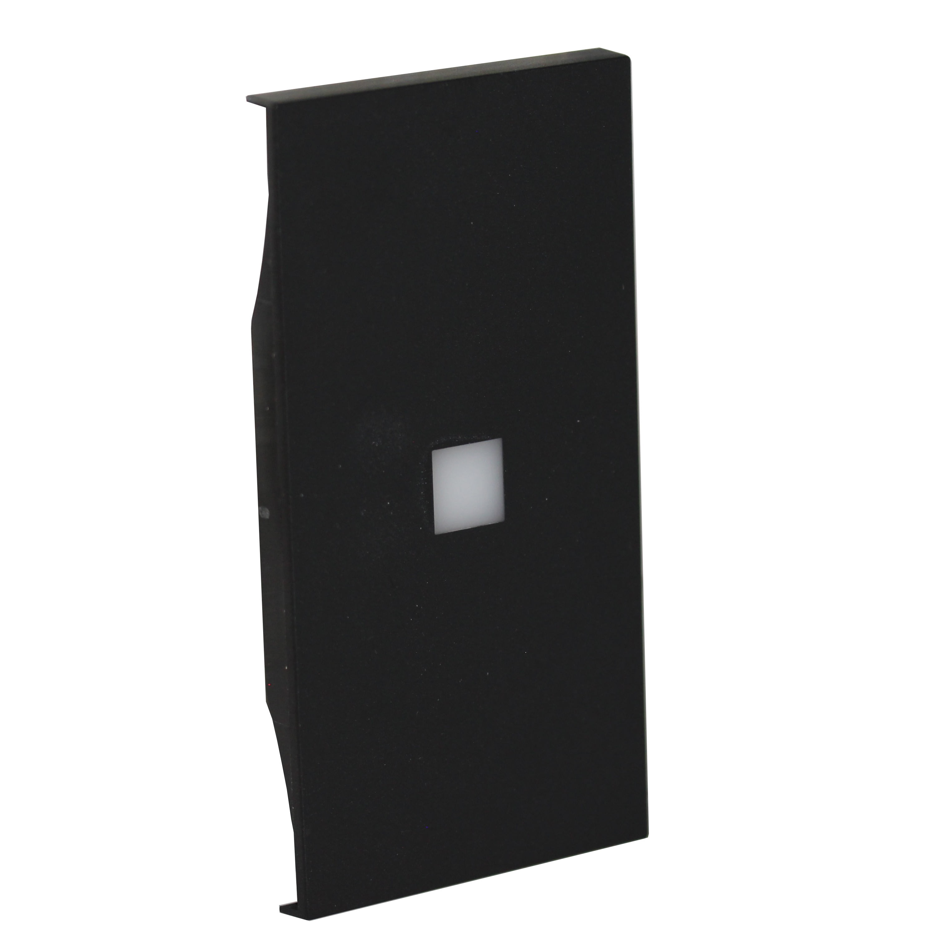 Bticino - Enjoliveur Living Now haute luminosité MyHOME_Up 2 modules - noir