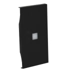 Bticino - Enjoliveur Living Now haute luminosité MyHOME_Up 2 modules - noir
