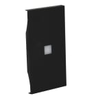 Bticino - Enjoliveur Living Now haute luminosité MyHOME_Up 2 modules - noir
