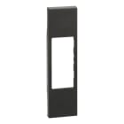 Bticino - Plastron de finition Living Now pour prise RJ45 1 module - noir