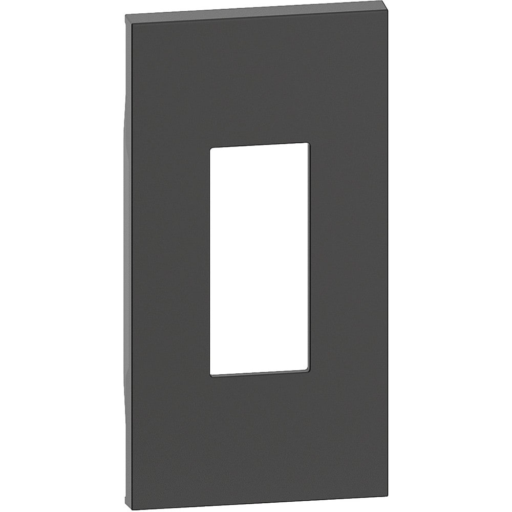 Bticino - Plastron de finition Living Now pour prise RJ45 2 modules - noir