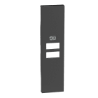 Bticino - Living Now - Enjoliveur pour prise chargeur USB 1M Noir