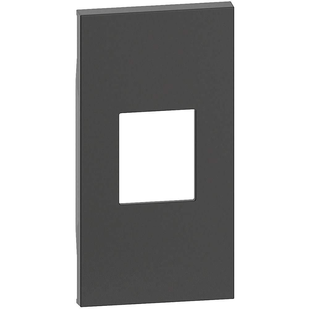 Bticino - Enjoliveur Living Now pour prise optique SC/APC simplex 2 modules - noir