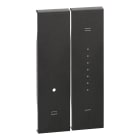 Bticino - Enjoliveur Living Now pour variateur 2 modules - noir