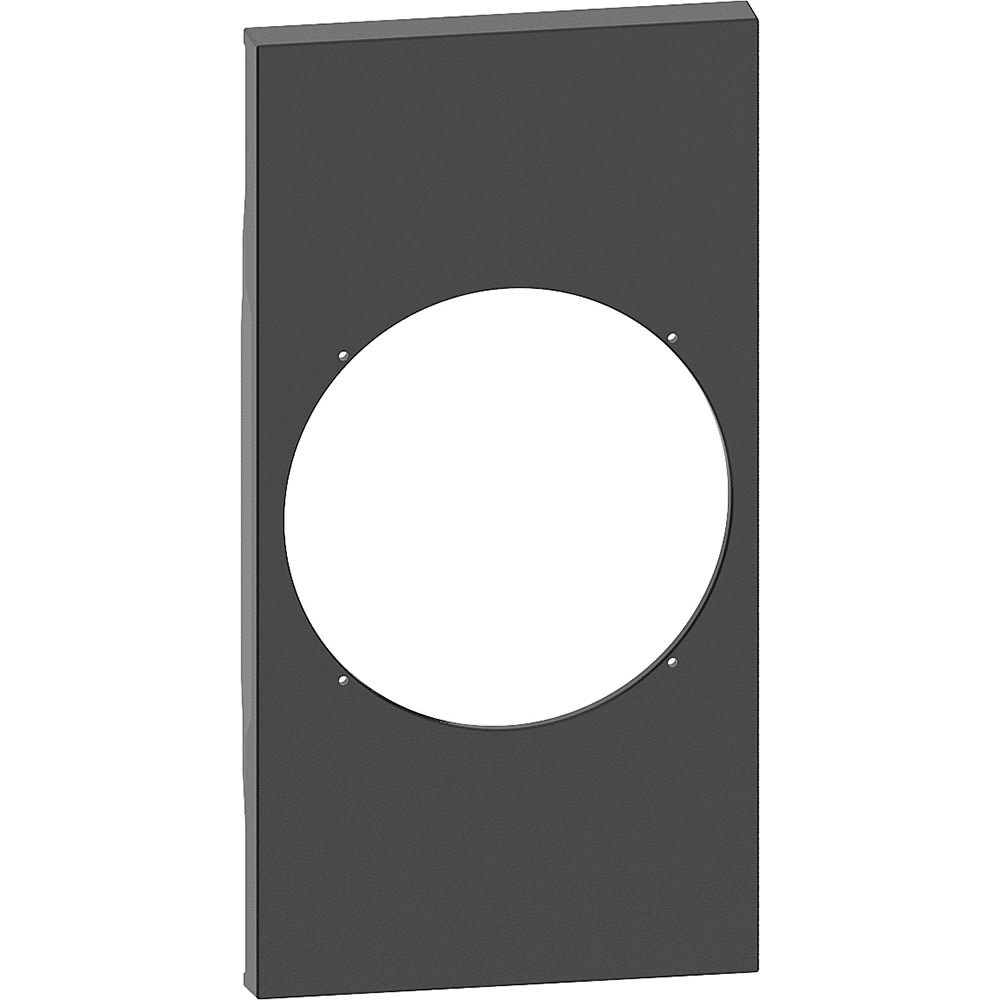 Bticino - Plastron de finition Living Now with Netatmo pour prise connectée - noir