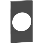 Bticino - Plastron de finition Living Now with Netatmo pour prise connectée - noir