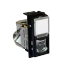 Bticino - Prise RJ45 blindée cat.6A STP Living Now 1 module - noir