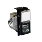 Bticino - Prise RJ45 blindée cat.6A STP Living Now 1 module - noir