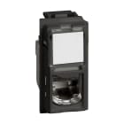 Bticino - Prise RJ45 cat.6 FTP Living Now 1 module - noir
