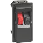 Bticino - Prise haut-parleurs Living Now 1 module - noir