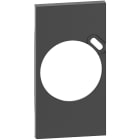 Bticino - Plastron de finition Living Now pour prise Surface avec Prise Type-C - noir