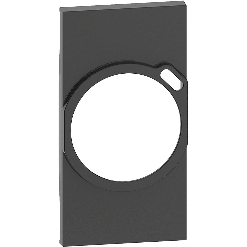 Bticino - Living Now - Enjoliveur pour prise 2P+T + chargeur USB intégré - 2M Noir