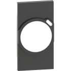 Bticino - Living Now - Enjoliveur pour prise 2P+T + chargeur USB intégré - 2M Noir