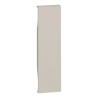 Bticino - Enjoliveur Living Now pour obturateur 1 module - sable