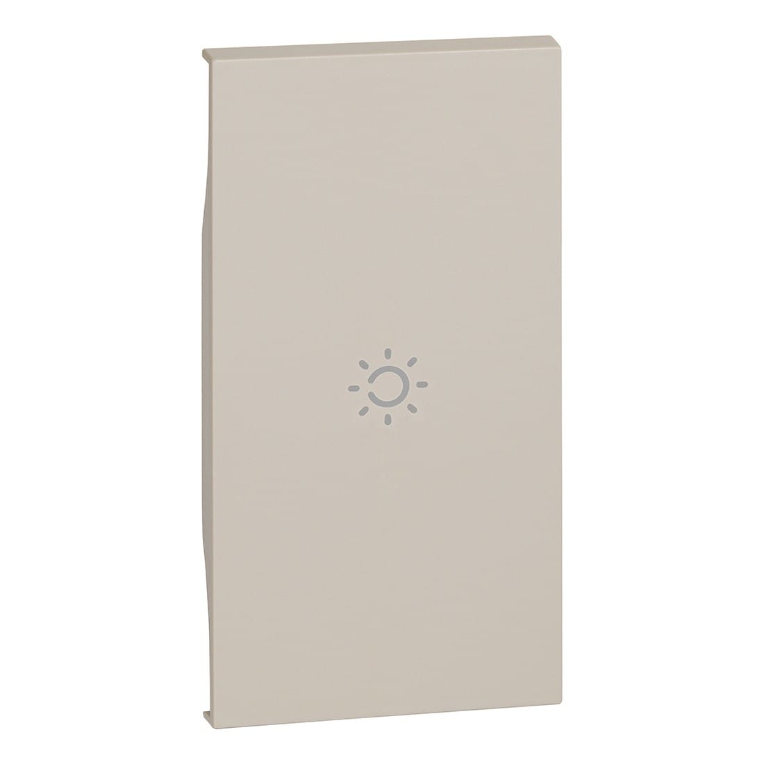 Bticino - Enjoliveur Living Now avec marquage lumière 2 modules - sable