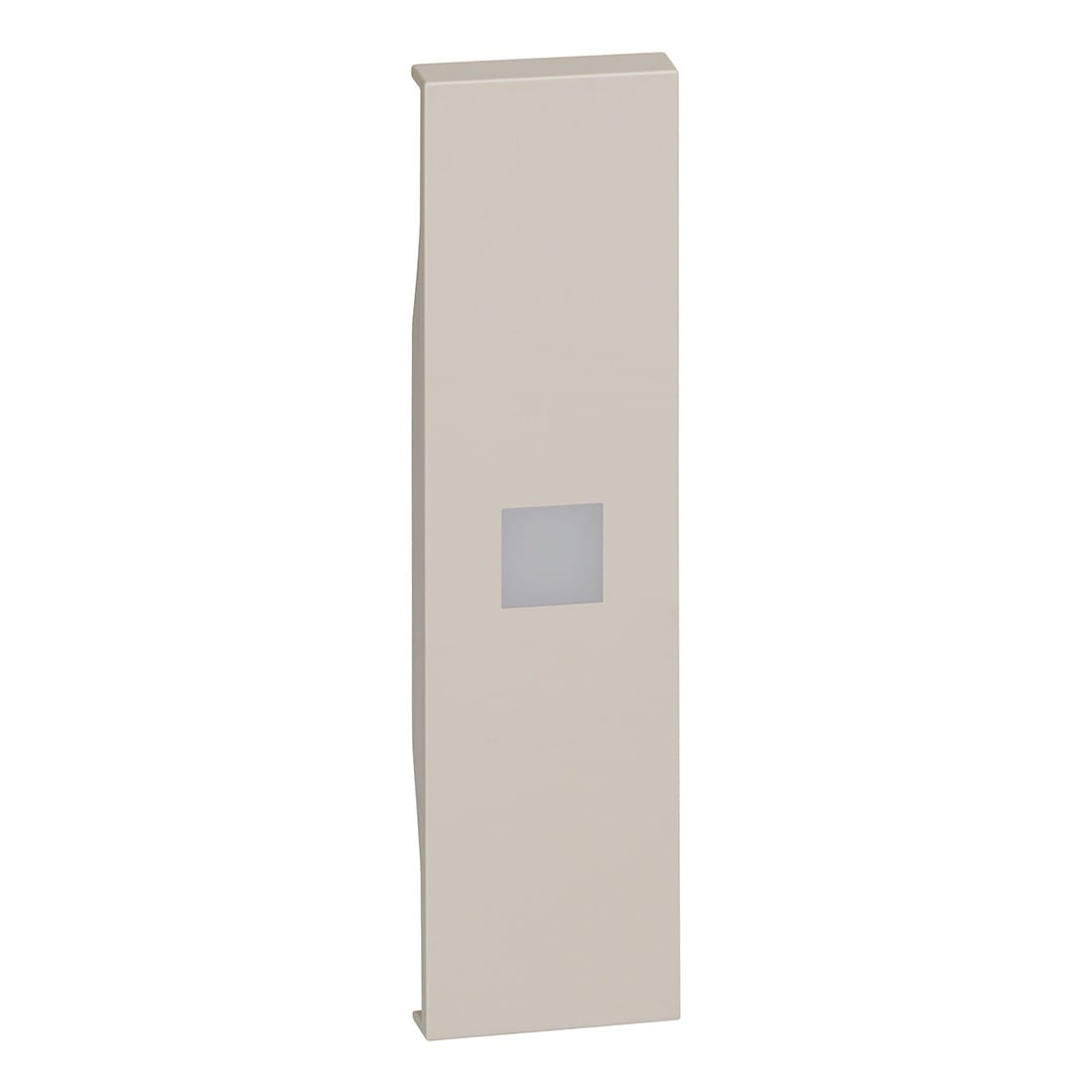 Bticino - Enjoliveur Living Now pour forte intensité lumineuse 1 module - sable