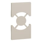 Bticino - Enjoliveur Living Now pour prise standard italien/germanique 2 modules - sable