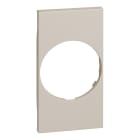 Bticino - Enjoliveur Living Now pour prise standard germanique 2 modules - sable