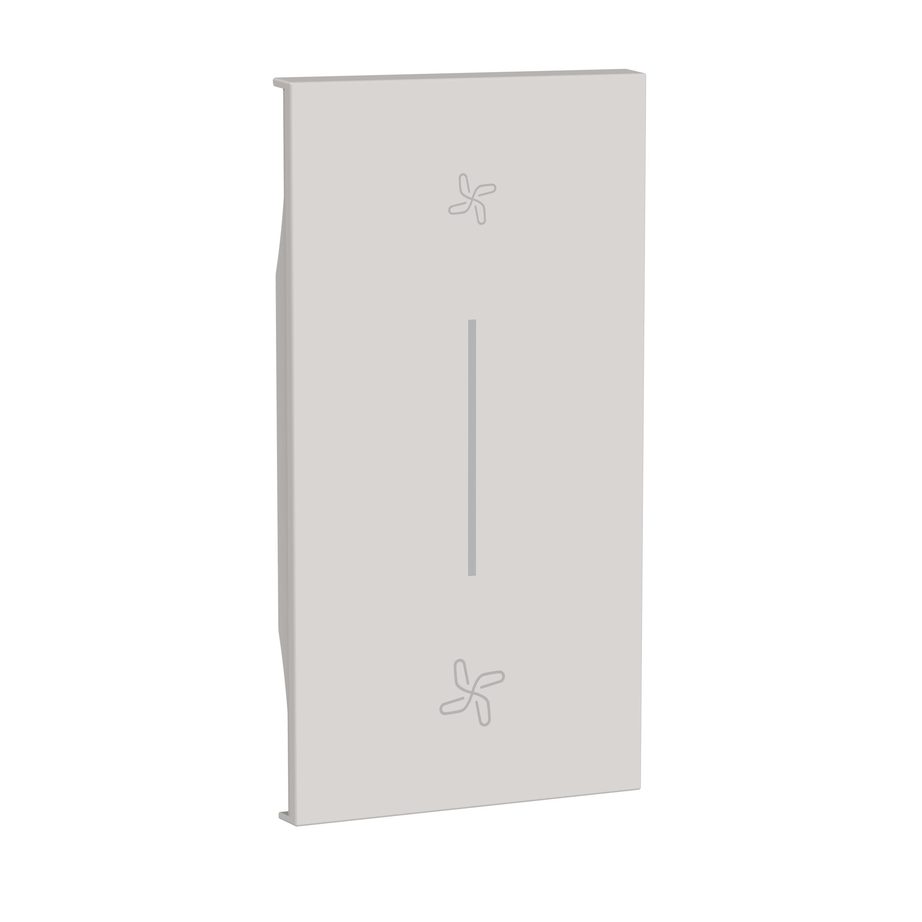 Bticino - Enjoliveur Living Now pour poussoir VMC 2 modules - sable