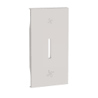 Bticino - Enjoliveur Living Now pour interrupteur VMC 2 modules - sable
