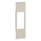 Bticino - Plastron de finition Living Now pour prise RJ45 1 module - sable
