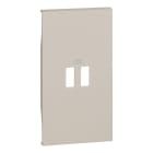 Bticino - Enjoliveur Living Now pour prise USB 2 modules - sable