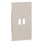 Bticino - Enjoliveur Living Now pour prise USB 2 modules - sable