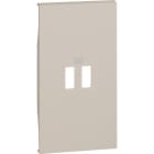 Bticino - Living Now - enjoliveur pour chargeur USB 2M Sable
