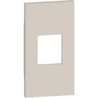 Bticino - Enjoliveur Living Now pour prise optique SC/APC simplex 2 modules - sable