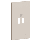 Bticino - Enjoliveur Living Now double chargeur USB Power Delivery 30W - Sable