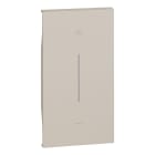Bticino - Enjoliveur Living Now avec marquage +/- MyHOME_Up 2 modules - sable