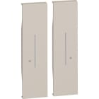 Bticino - Enjoliveur Living Now with Netatmo pour commande sans fil double 2 modules-sable