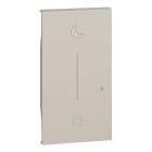 Bticino - Enjoliveur Living Now with Netatmo pour commande lever/coucher 2 modules - sable