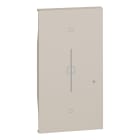Bticino - Enjoliveur Living Now with Netatmo pour commande volets 2 modules - sable