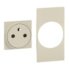 Bticino - Enjoliveur Living Now pour prise de courant Surface 2 modules - sable