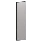 Bticino - Enjoliveur obturateur 1 module Acier - Living Now