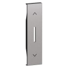 Bticino - Enjoliveur va-et-vient SF 1 module Acier - Living Now