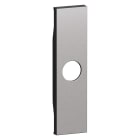 Bticino - Enjoliveur prise TV 1 module Acier - Living Now