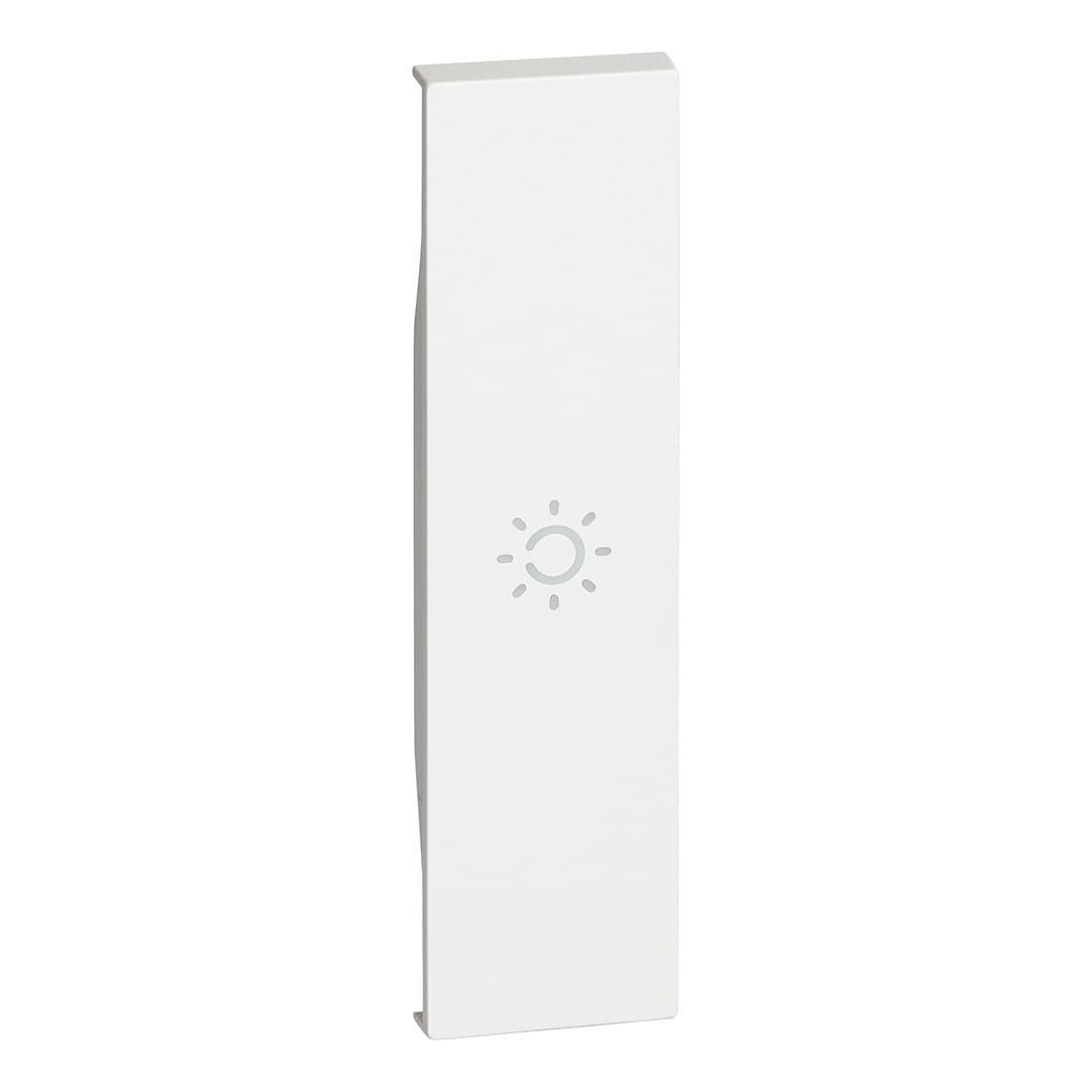 Bticino - Enjoliveur Living Now avec symbole lumière MyHOME_Up 1 module - blanc