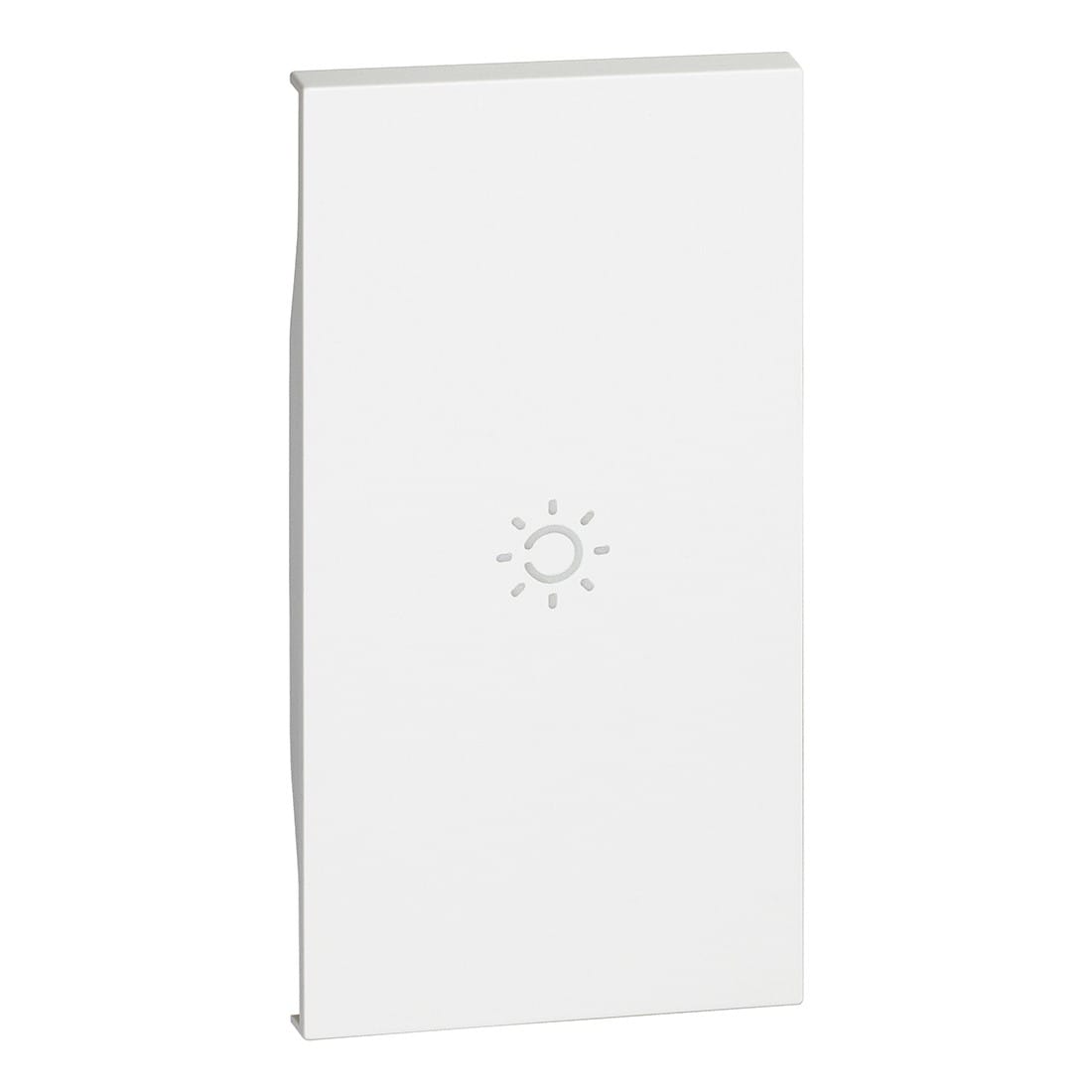 Bticino - Enjoliveur Living Now avec marquage lumière 2 modules - blanc