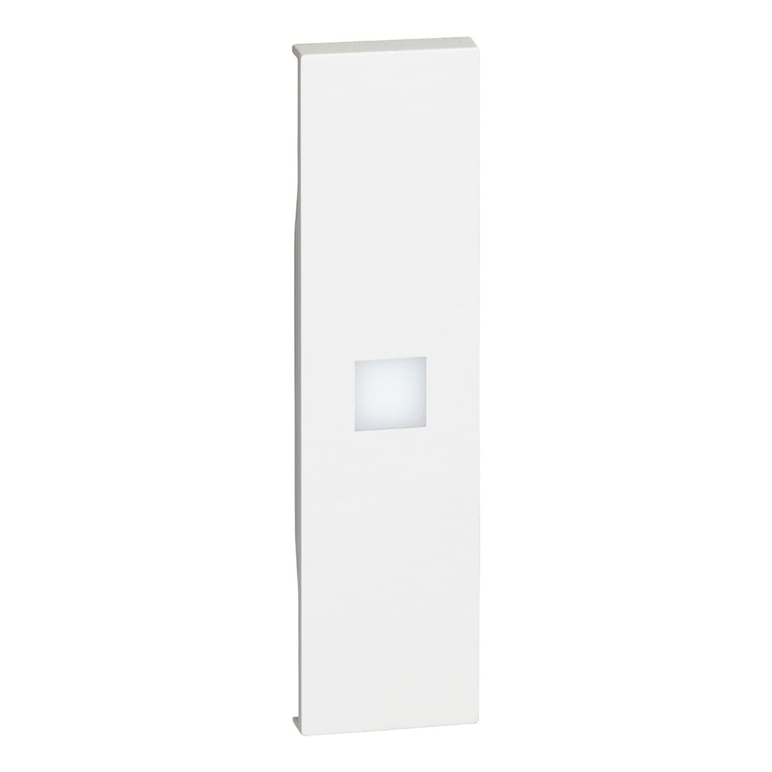 Bticino - Enjoliveur Living Now pour forte intensité lumineuse 1 module - blanc