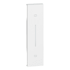 Bticino - Enjoliveur Living Now pour poussoir de volets roulants 1 module - blanc