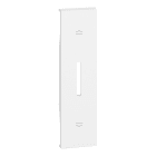 Bticino - Enjoliveur Living Now pour interrupteur de volets roulants 1 module - blanc