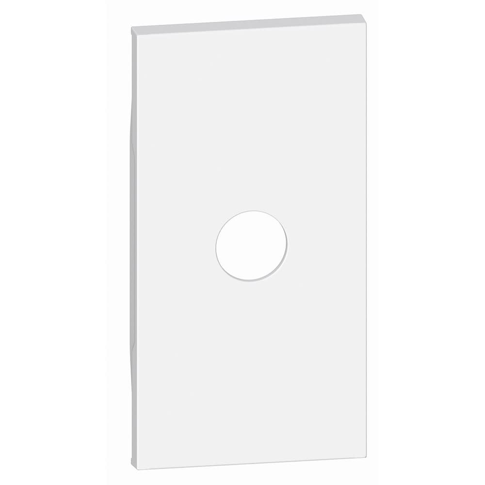 Bticino - Enjoliveur Living Now pour prise TV 2 modules - blanc