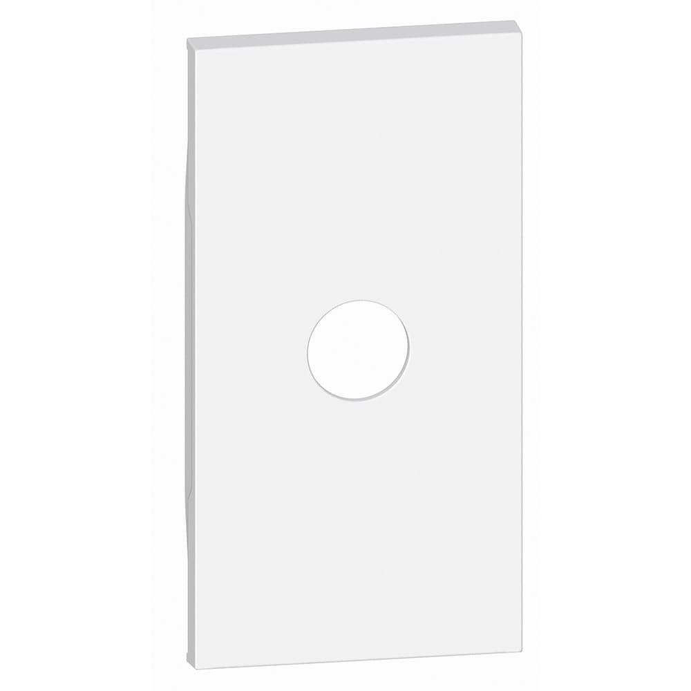 Bticino - Enjoliveur Living Now pour prise TV 2 modules - blanc