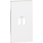 Bticino - Living Now - enjoliveur pour prise USB 2M Blanc