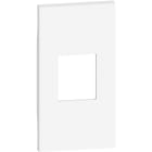 Bticino - Enjoliveur Living Now pour prise optique SC/APC simplex 2 modules - blanc
