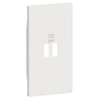 Bticino - Enjoliveur Living Now double chargeur USB Power Delivery 30W - 2 modules - Blanc